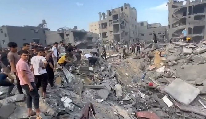 Stopkadras/Izraelis bombardavo Džabalijos pabėgėlių stovyklą Gazos Ruože