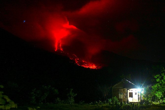 „Reuters“/„Scanpix“ nuotr./Levotobio Laki Lakio ugnikalnis