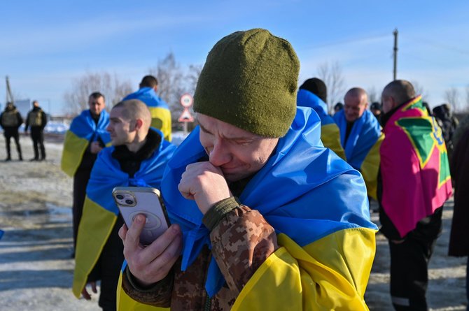 V.Zelenskio X paskyra/Asociatyvinė nuotr. Iš Rusijos nelaisvės paleisti 207 ukrainiečiai