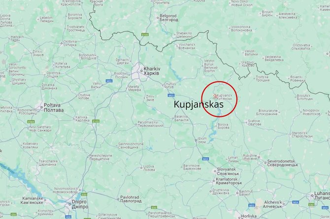 Google Maps/Kupjanskas