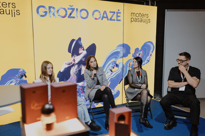 Rūtos Verseckaitės nuotr./Indrė Bareikienė naujame amplua: pristatė naują produktą