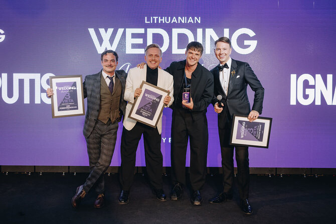 Organizatorių nuotr./„Lithuanian wedding awards’25 by EBSV” akimirka
