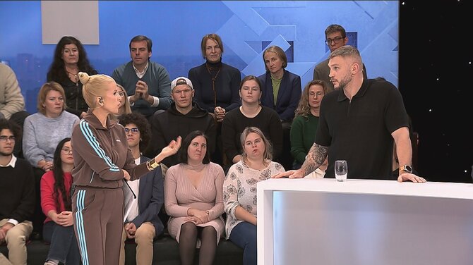 LNK nuotr./Rūta Mikelkevičiūtė, Sergėjus Maslobojevas