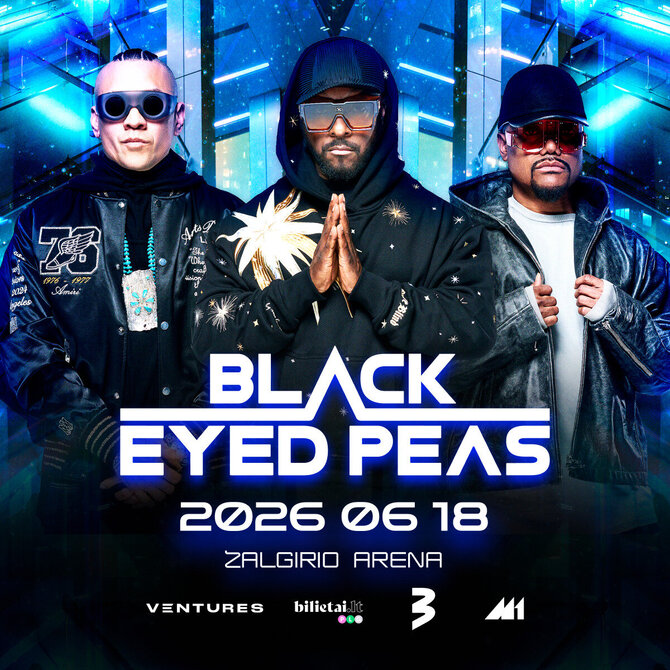 „Black Eyed Peas“ koncerto vizualas