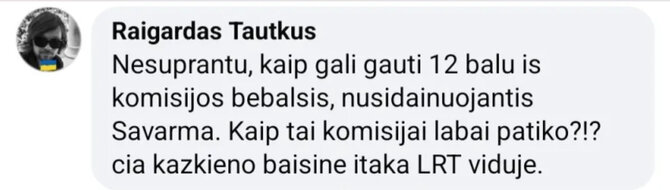 Raigardo Tautkaus komentaras