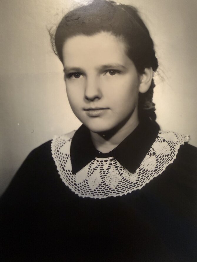 Asmeninio archyvo nuotr./Kristina Rimienė jaunystėje