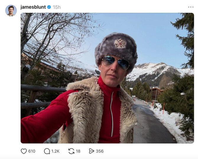 Jameso Blunto įrašas
