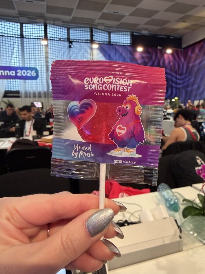 Žmonės.lt nuotr./Žurnalistų spaudos centras „Eurovizijoje“