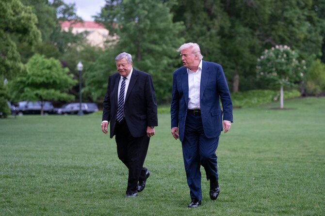 Vida Press nuotr./Donaldas Trumpas, Viktoras Knavsas