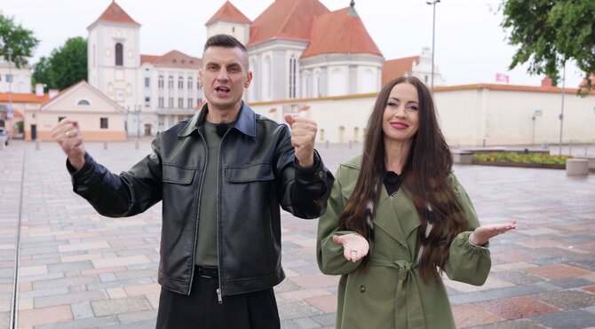Laidos „Kelionės tikslas“ nuotr./Ingrida Kazlauskaitė ir Egidijus Vaškelevičius