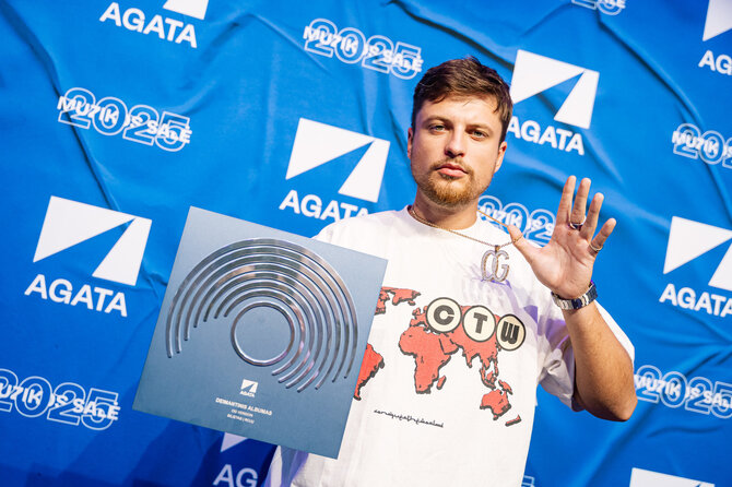 Modesto Endriuškos nuotr./AGATA apdovanojimų akimirka