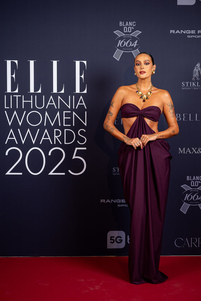 Dariaus Kučio nuotr./„Elle“ moterų apdovanojimų akimirka