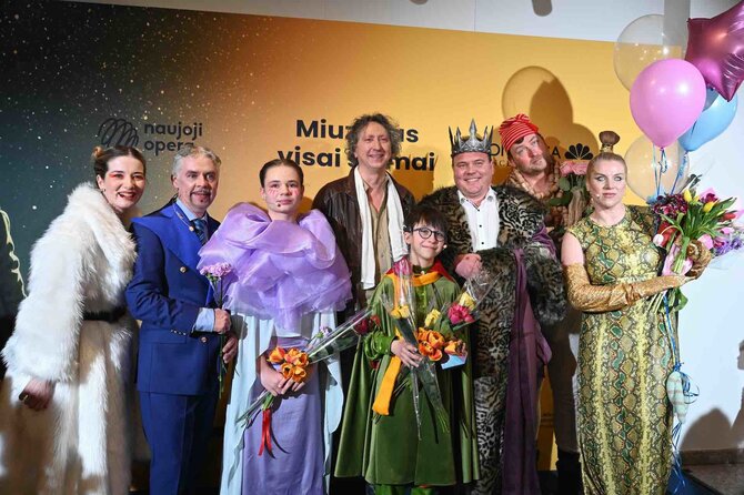 Glorijos Sasnauskaitės nuotr./Spektaklio „Mažasis princas“ kolektyvas