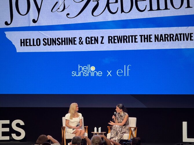 Žmonės.lt nuotr./Reese Witherspoon festivalyje „Kanų liūtai“