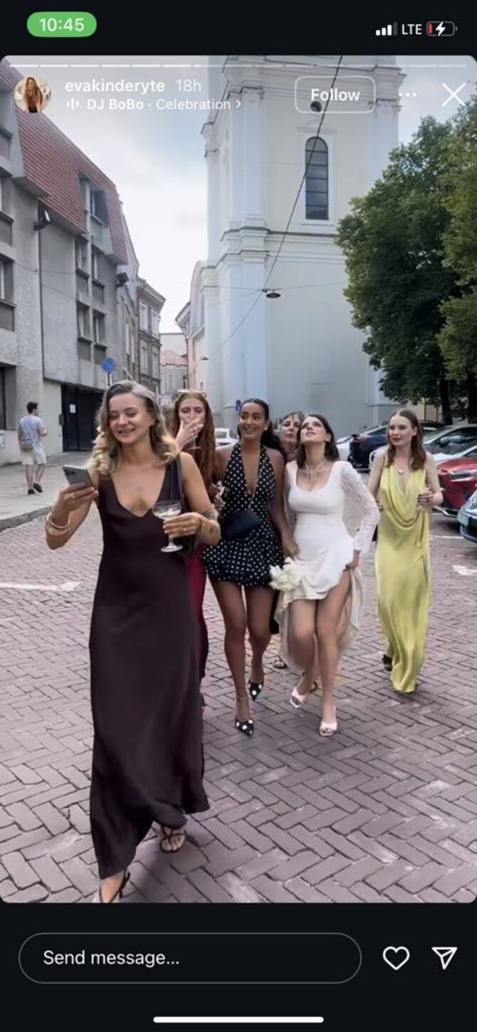 Socialinių tinklų nuotr./Juozo Valentos vestuvės