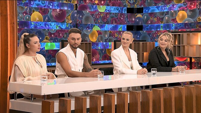 LNK nuotr./Sandra Žutautienė, Viktoras Vaikšnoras laidoje „KK2 penktadienis“
