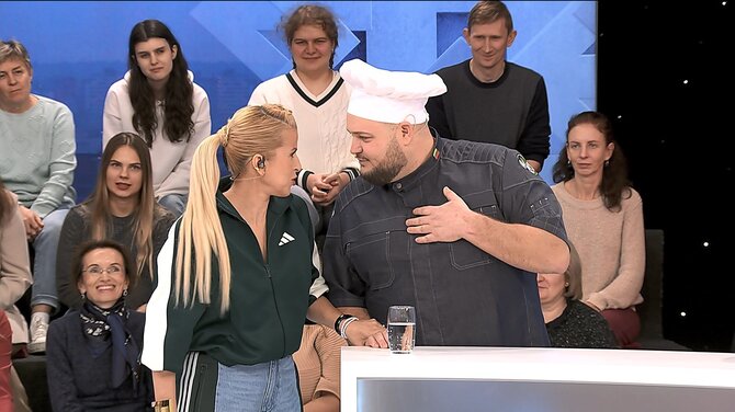 LNK nuotr./Laidos „Už ar prieš“ akimirka