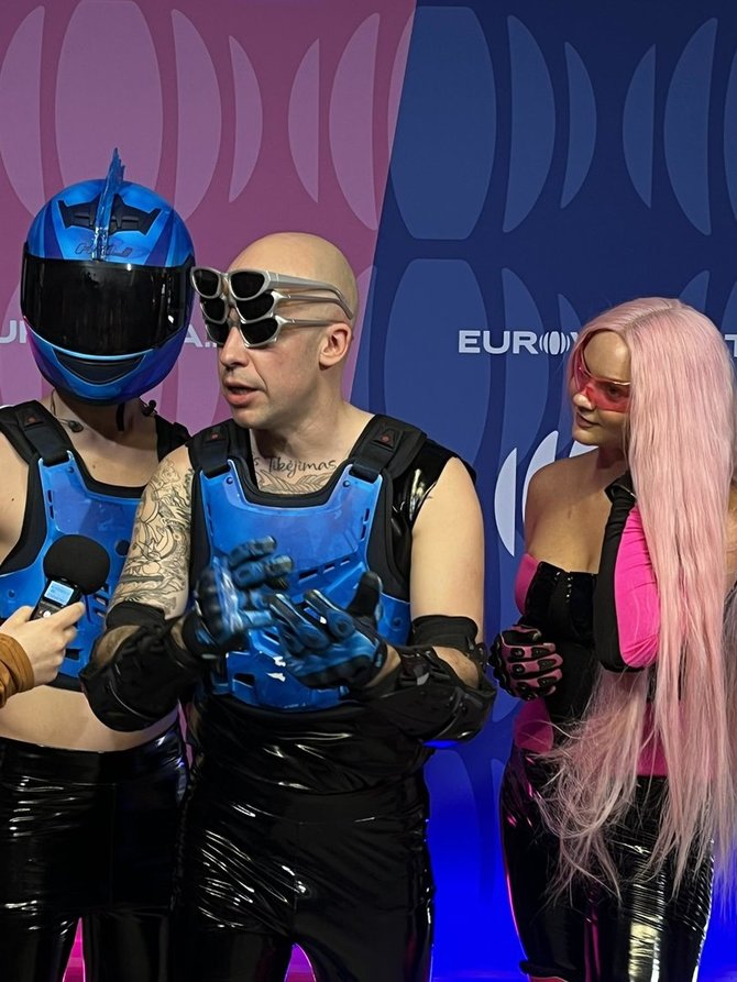 Žmonės.lt nuotr./„VB Gang“ prieš „Eurovizijos“ finalą