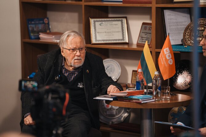 MRU nuotr./Prof. Vytautas Landsbergis