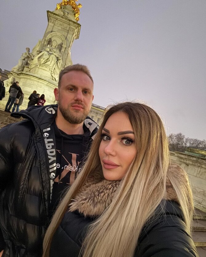 Asmeninio archyvo nuotr./Justina Partikė su vaikinu