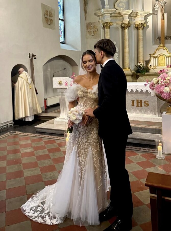Asmeninio archyvo nuotr./Deimantės Bubelytės ir Tomo Stundžio vestuvės