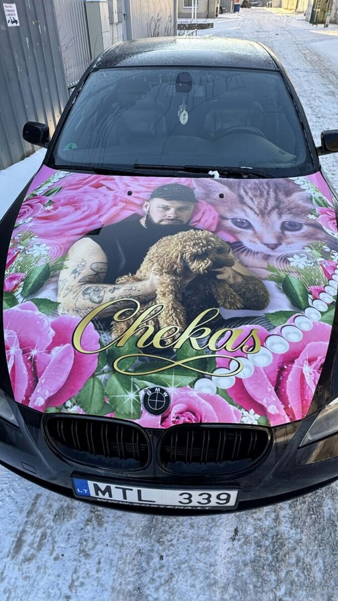 Asmeninio archyvo nuotr./Karolio Čekavičiaus automobilis
