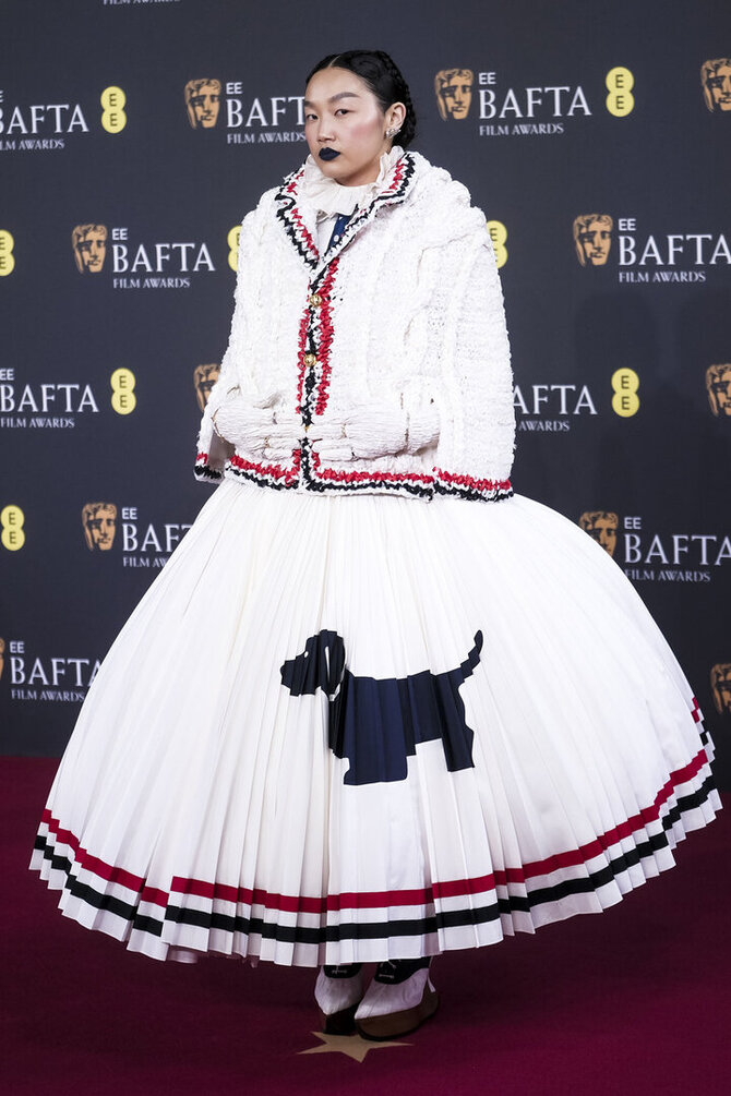 Vida Press nuotr./BAFTA raudono kilimo žvaigždės