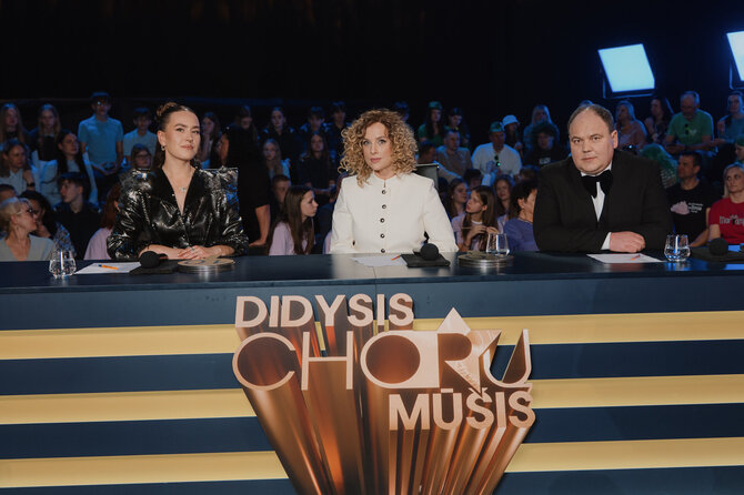 LNK nuotr./Projekto „Didysis chorų mūšis“ akimirka