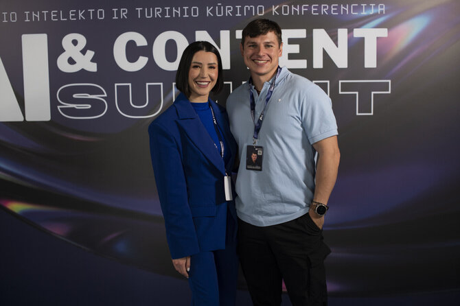 Dianos Parfenčik nuotr./AI & Content Summit“ konferencija