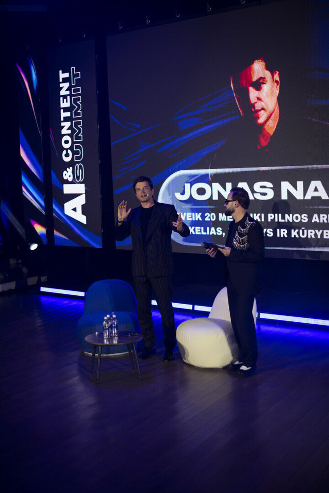 Dianos Parfenčik nuotr./AI & Content Summit“ konferencija