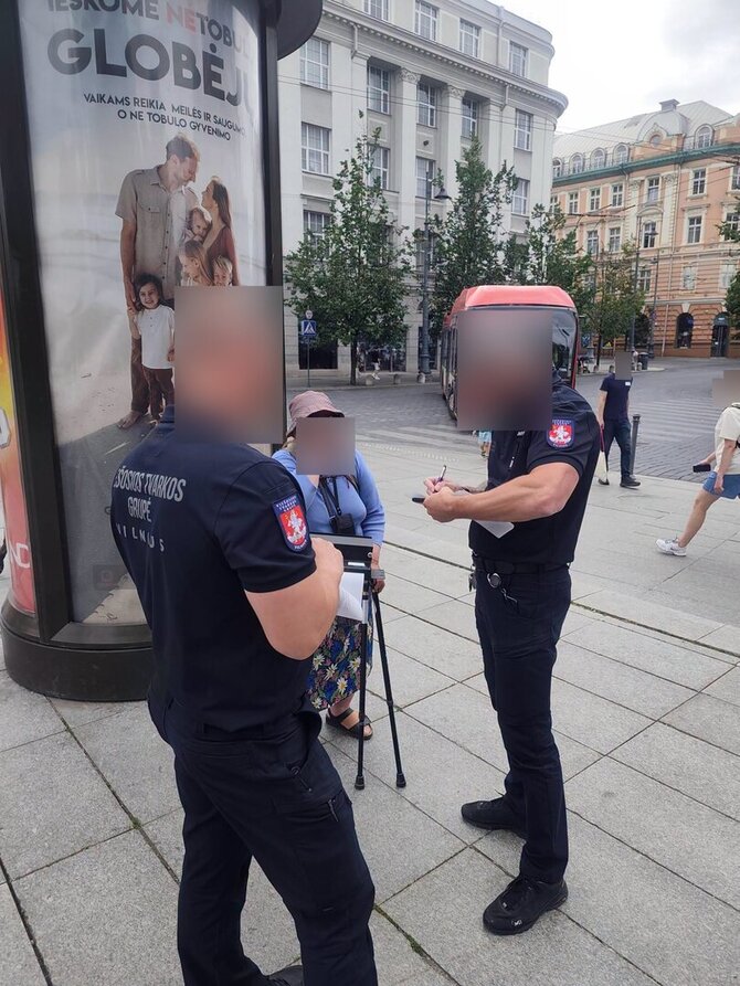 Soc. tinklų nuotr./Įvykis Vinco Kudirkos aikštėje