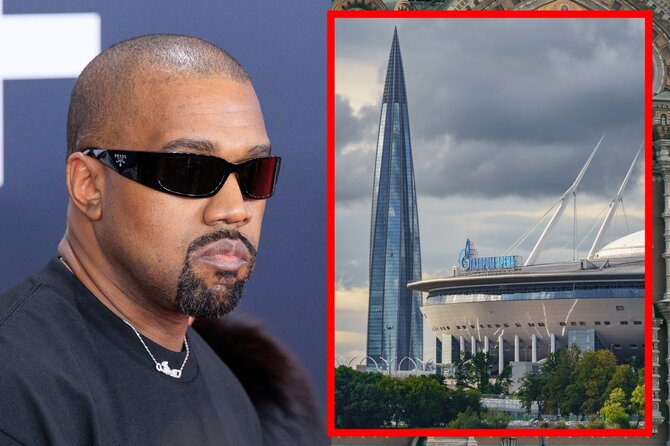 Shutterstock ir scanpix nuotr./Kanye Westas, Sankt Peterburgas