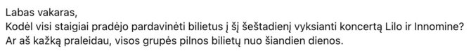 Soc.tinklų nuotr./Gerbėjai susirūpino