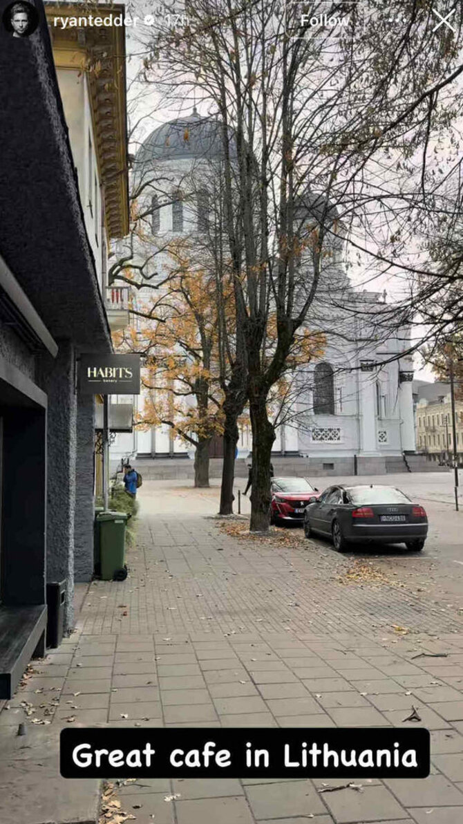 Soc. tinklų nuotr./Ryan Tedder įspūdžiai iš Kauno