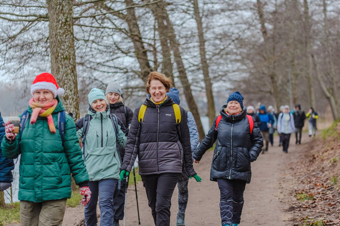 Tomo Maleckio nuotr./ „Trail Masters“ žygis Elektrėnuose'25