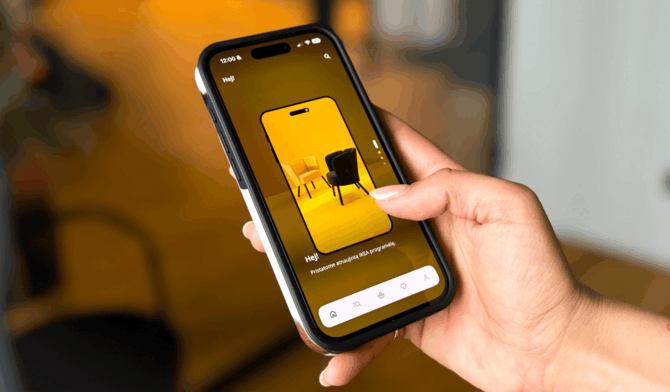 Bendrovės nuotr./IKEA programėlė