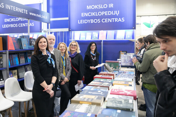Vygaudo Juozaičio nuotr./Nacionalinės bibliotekos Mokslo ir enciklopedijų leidybos centras (MELC) Vilniaus knygų mugėjė