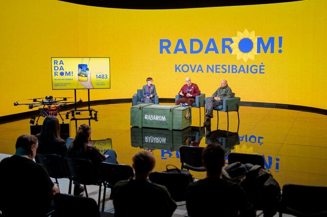 J. Stacevičiaus nuotr. /RADAROM spaudos konferencija