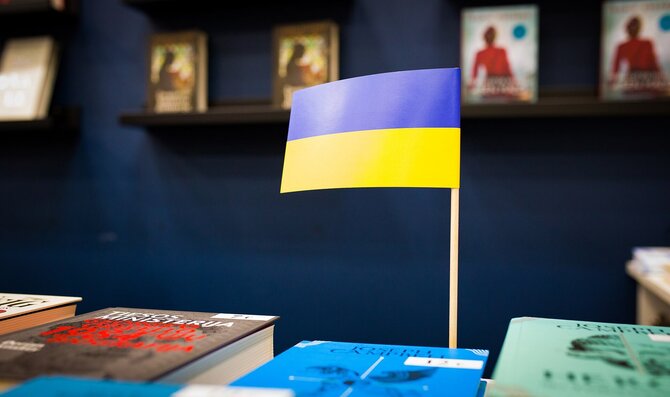 Vido Černiausko nuotr./Vilniaus knygų mugė skaičiuoja ketvirtuosius karo Ukrainoje metus