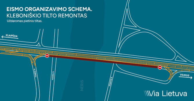 Bendrovės nuotr./Eismo schema