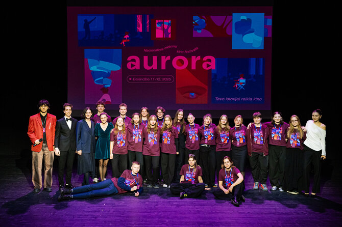 Organizatorių nuotr./Nacionalinis mokinių kino festivalis „Aurora“