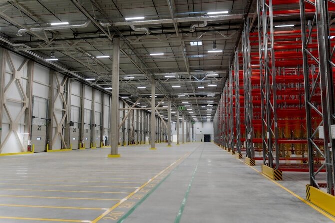 Bendrovės nuotr./ „Rimi“ logistikos centras