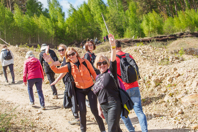 Organizatorių nuotr./„TrenkTuras“ Karjerų žygis Naujojoje Akmenėje