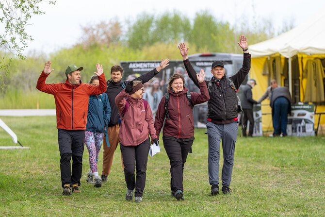 Organizatorių nuotr./„TrenkTuro“ Karjerų žygis