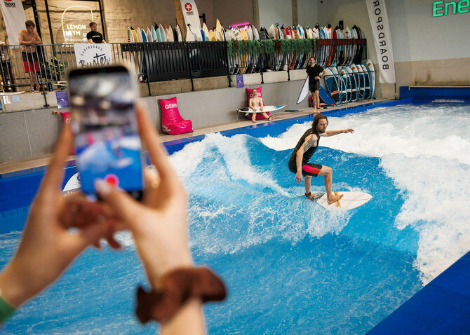 Eimanto Paulausko nuotr./„citywave Vilnius Rapid Surf Series“ 