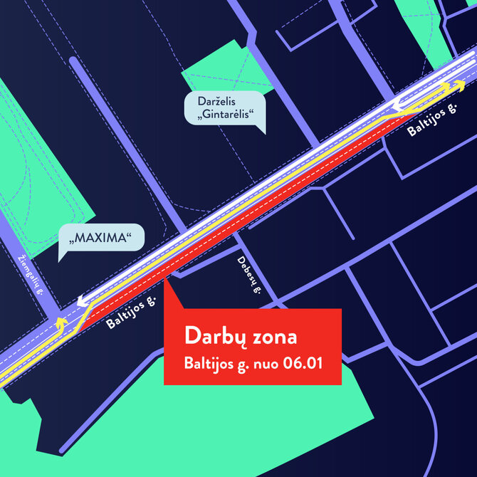 Kauno miesto savivaldybės nuotr./Schema