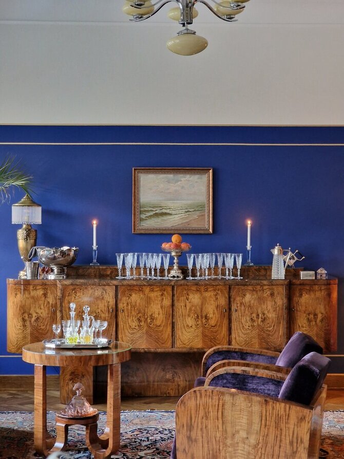 Pranešimo žiniasklaidai autorių nuotr./Šis butas Kaune tapo muziejumi (Amsterdamo mokyklos muziejus), kur vienoje erdvėje susipina prabangusis Art Deco, modernizmas, neogotika ir unikalus lietuviškas tautinis stilius