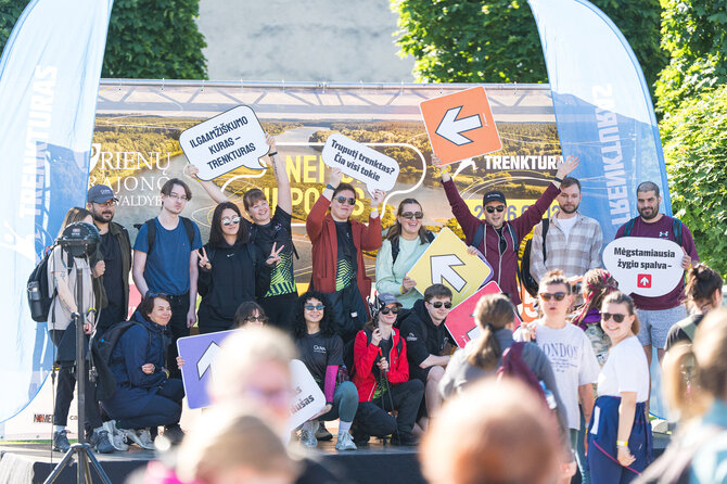 Organizatorių nuotr./„TrenkTuro“ žygis Nemuno kilpose