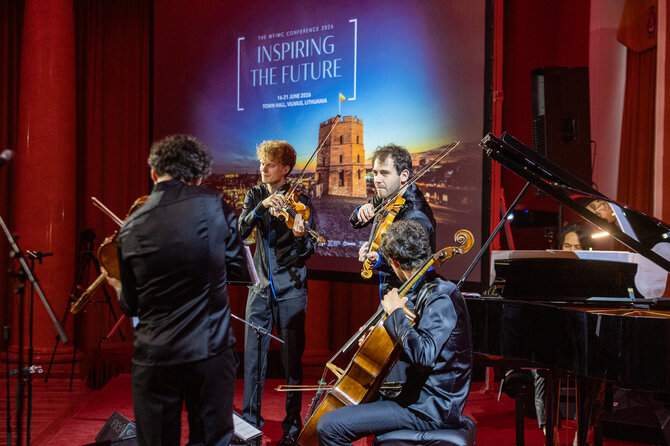 Mindaugo Mikulėno nuotr./„Vision string quartet“