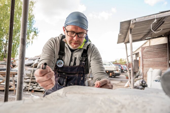 Kauno miesto savivaldybės nuotr./Tarptautinis skulptūros simpoziumas 2025